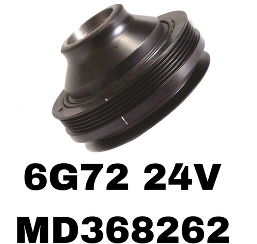 Шкив коленвала MD368262 на Mitsubishi с двигателем 6G72 24V,6G74 — купить в Алматы | ADAL AUTO