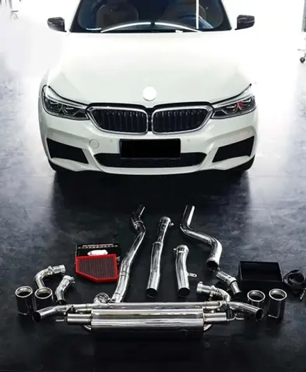 Выхлопная система с заслонками для BMW 6 Series 640i GT 2.0T