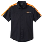 Рубашка Men's Stacked Bar & Shield Short Sleeve Shirt Harley-Davidson