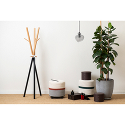Пуф andrin, светло-бежевый/серый/коричневый