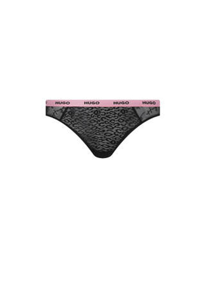 Кружевные трусики Hugo Bodywear - черный(50508494)