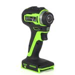 Гайковерт ударный аккумуляторный Greenworks G24IW200 Арт. 3803607, 24V, 200 Нм, бесщеточный, без АКБ и ЗУ