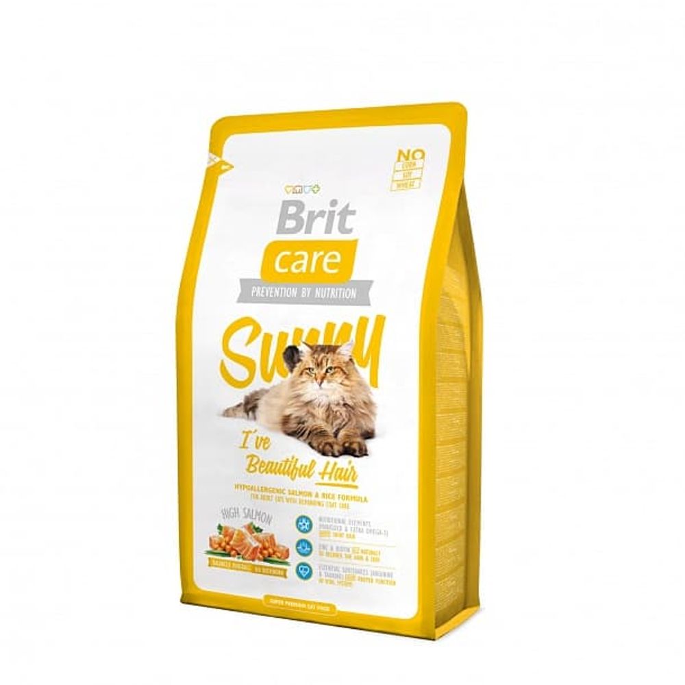Brit Care 400г. Cat Sunny Beautiful Hair сухой д/кошек (уход за кожей, шерстью) Brit Care 400г. Cat Sunny Beautiful Hair сухой д/кошек (уход за кожей, шерстью)