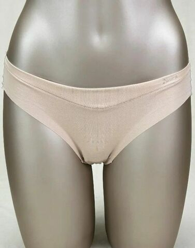 Трусики-слипы со средней линией талии Brislip Skin Cotton (Размер: M) (Цвет: телесный)