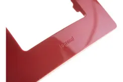 Рамка Legrand Etika 1-постовая красная 25671
