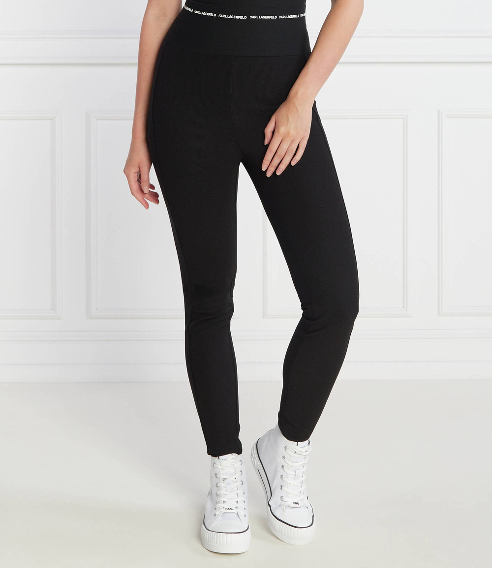 Леггинсы jersey punto Karl Lagerfeld - черный(235W1056)