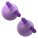 Виброприсоски-стимуляторы на соски PipeDream Fantasy for Her Vibrating Nipple Suck Purple 492012