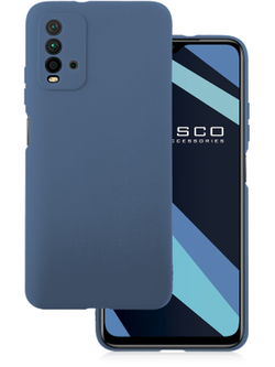 Чехол ROSCO для Xiaomi Redmi 9T оптом (арт. XM-R9T-COLOURFUL-BLUE)