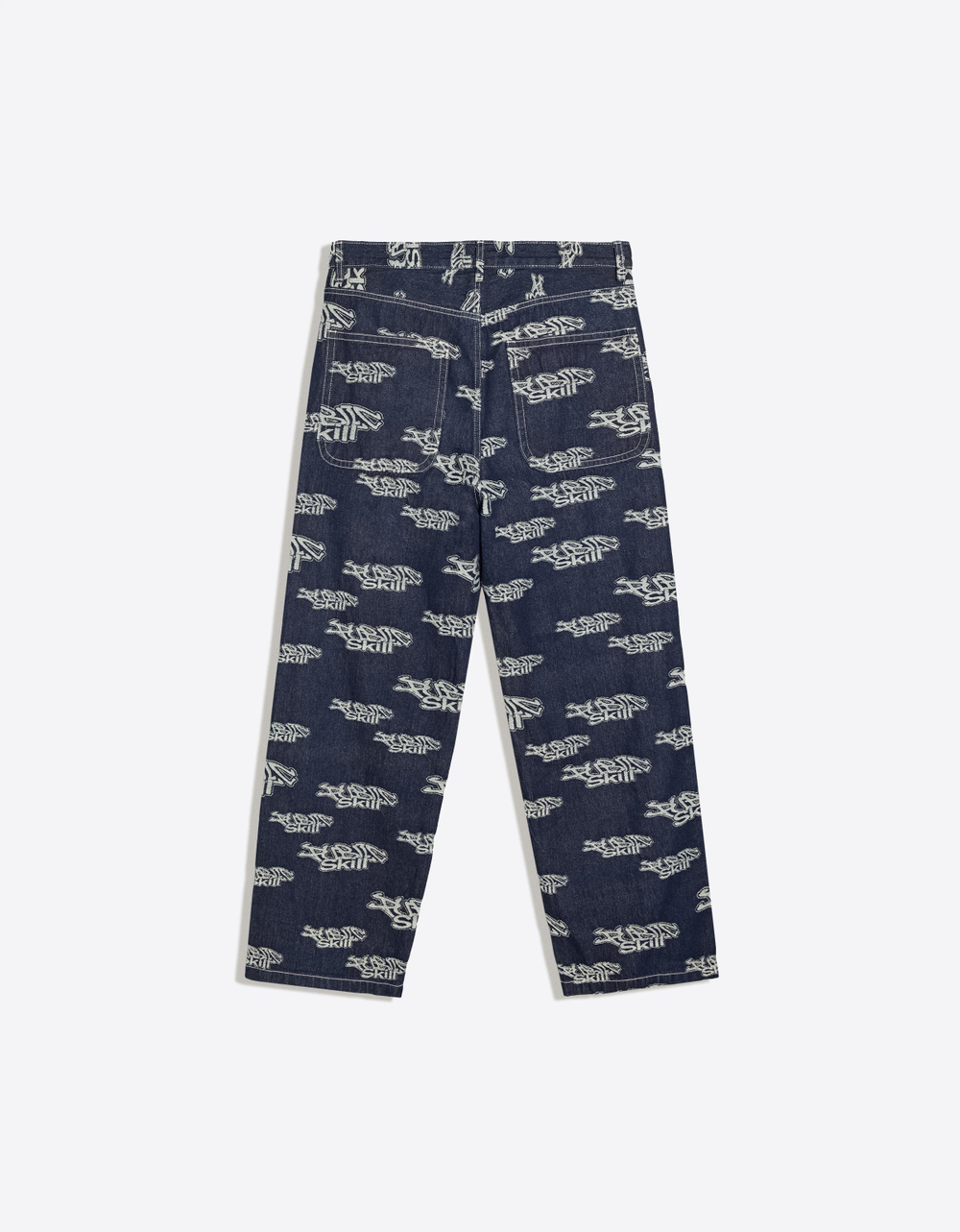 Мужские жаккардовые джинсы - BERSHKA