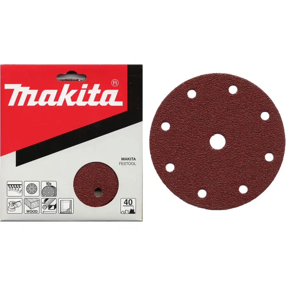 Шлифовальный диск с липучкой P400/150 мм Makita P-32013