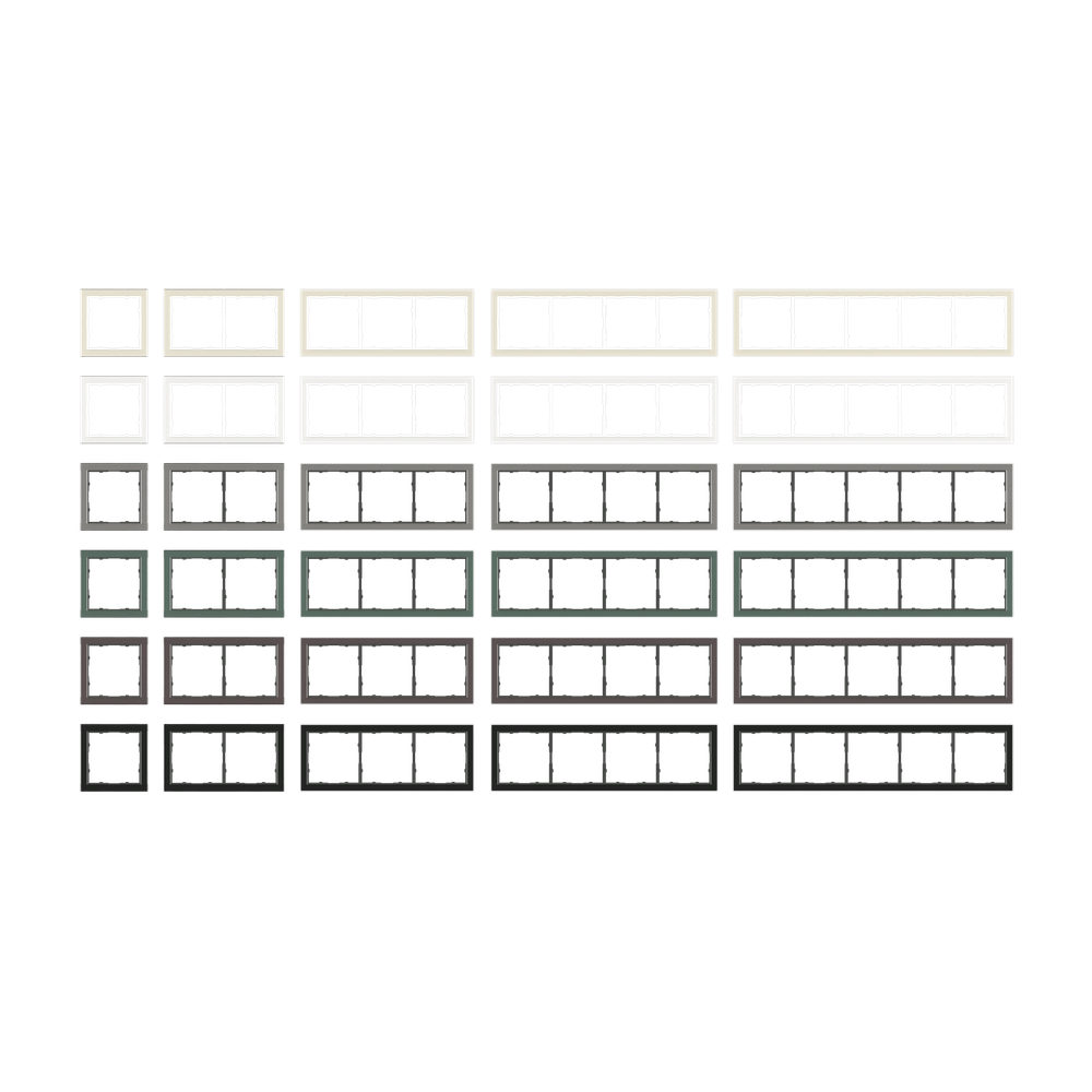 Рамка 3-я стекло изумруд,  серия R98 Glass