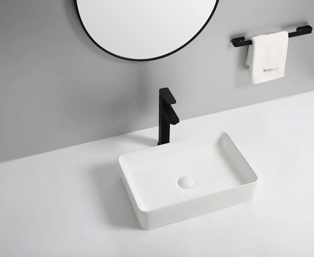 Раковина накладная Royce Iris (RCW-140902WH)