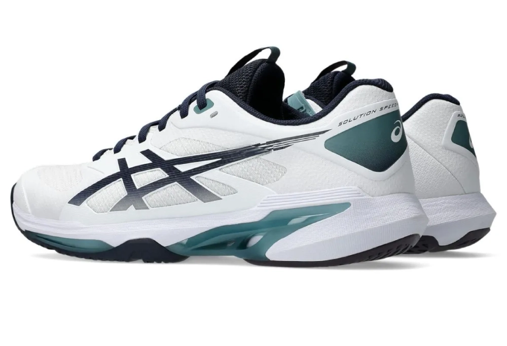 Теннисные кроссовки Asics Solution Speed FF 4 - white/midnight