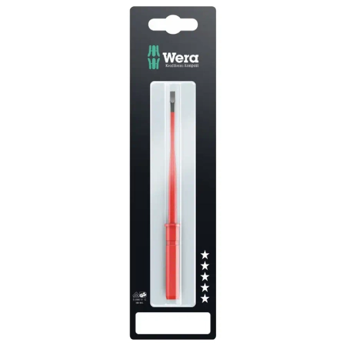 Сменная отвертка Kraftform Kompakt VDE 60 iS 0,6 x 3,5 154 мм WERA 05004406001