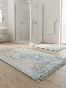 Набор ковриков Zalel с цифровой печатью, 2 предмета, 60×100 см, дизайн deco 6740