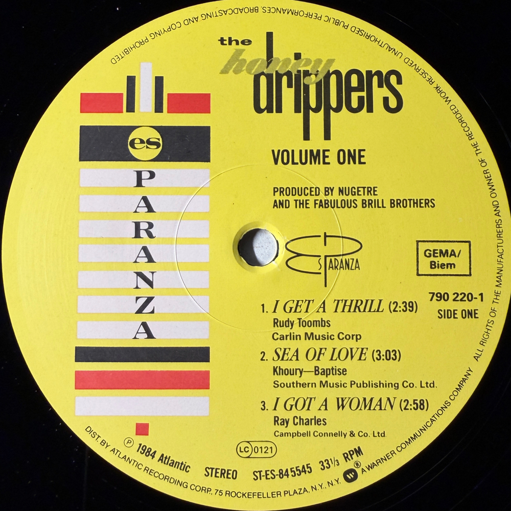 The Honeydrippers ‎– Volume One (Европа 1984г.) EP