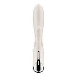 Вибромассажер-кролик с ротацией Satisfyer Spinning Rabbit 1 (бежевый)