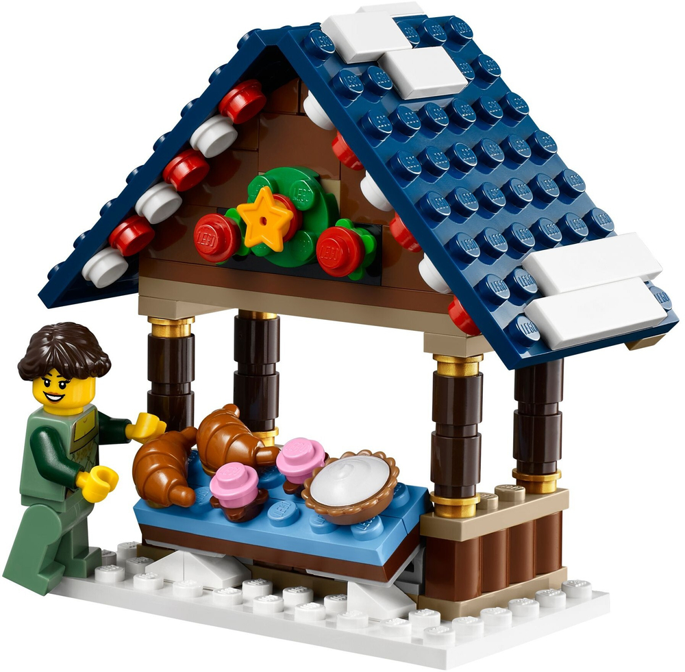 Конструктор LEGO 10235 Зимняя ярмарка в деревне