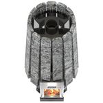 Дровяная банная печь Grill'D Cometa Vega 240 Short Stone Pro (Серпентинит)