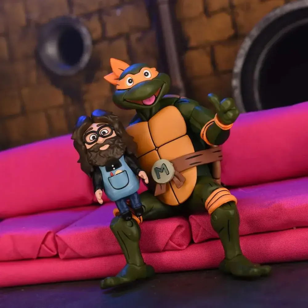 Фигурка Neca Teenage Mutant Ninja Turtles Cartoon Ultimate Michelangelo VHS