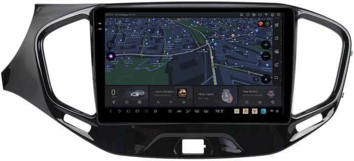 Магнитола для Lada Vesta 2015-2022, Vesta Cross - Kuberg DUDU7 OL-9061 QLed+2K, Android 13, Быстрейшая, UIS7870 (DUDU7), CarPlay, SIM-слот