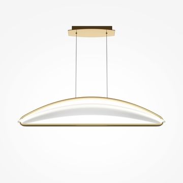 Подвесной светодиодный светильник 34W 3000K MOD281PL-L34BS3K латунь Breeze Modern Maytoni