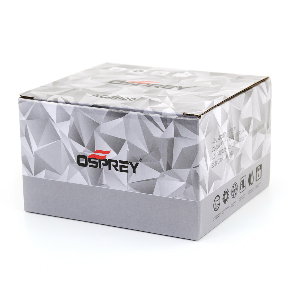 Безынерционная катушка Osprey AС4000 (5+1BB, мет. шпуля)