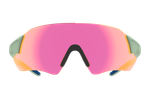 Спортивные очки с диоптриями 720armour Kamikaze + / Creamy Avocado / HC Red Orange Lens