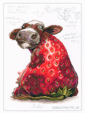"COW Berri"-M70041 вышивка