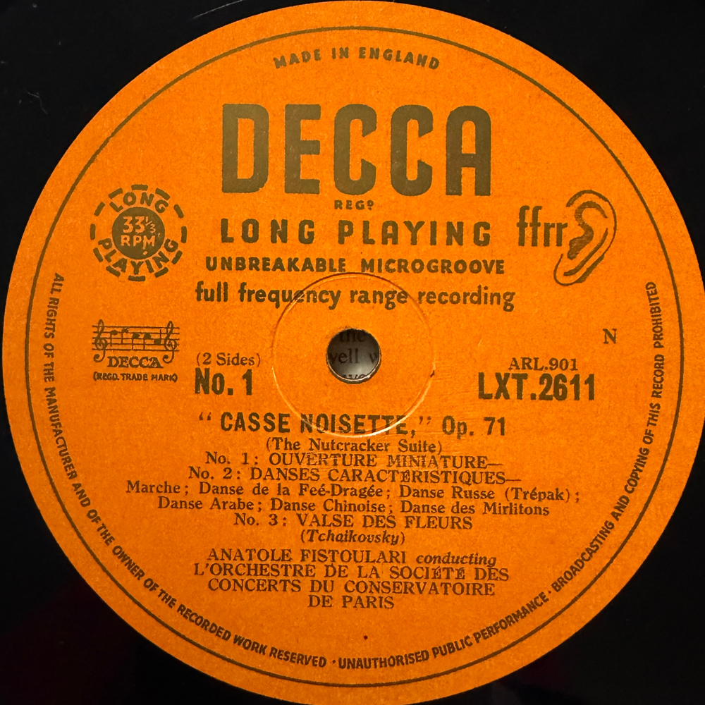 Чайковский - Щелкунчик Сюита (Англия 1954г.)