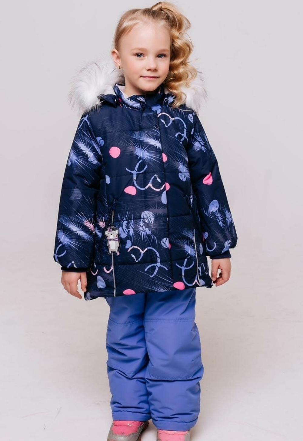 Комплект зимний для девочки "Моника" мультиколор р.98-56 (Batik)