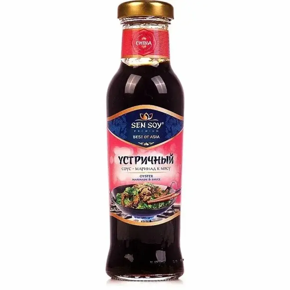 Сэнсой Соус Премиум Устричный 330гр стекло