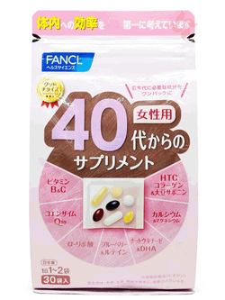 Витаминный комплекс для женщин от 40 лет, FANCL
