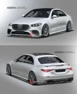 Оригинальный карбоновый обвес для MERCEDES-BENZ S-CLASS W223 S320 S400 S450 AMG 2021+ АМГ Мерседес Бенц S класс