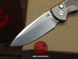 Нож HINDERER XM-18 AUTO SPEARPOINT TITANIUM - анодированная рукоять RK-472