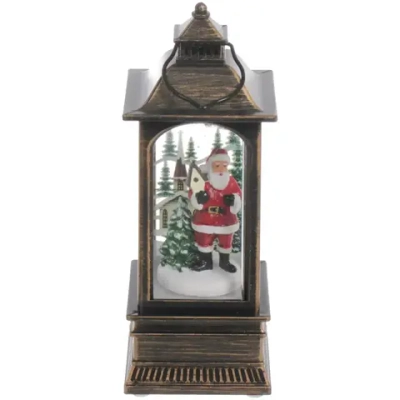 Сувенир с подсветкой Christmas «Фонарь - Дед Мороз» 12,8х5,4 см (3хAG13)