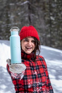 Термобутылка Klean Kanteen Insulated Classic 20oz (592 мл) Blue Tint