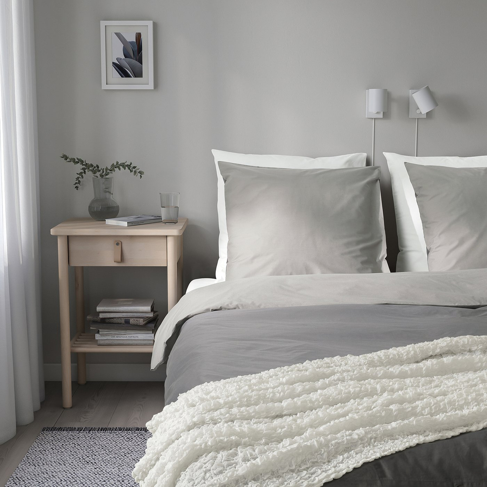 IKEA OFELIA  (ИКЕА ОФЕЛИА)  -  Плед - белый 130х170 см