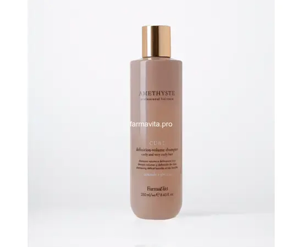 Шампунь д_придания объема кудрявым волосам 250 мл. Amethyste curl definition volume shampoo