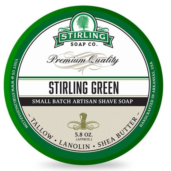 Мыло для бритья Stirling Green