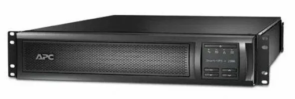 Источник бесперебойного питания APC by Schneider Electric Smart-UPS X SMX2200RMHV2U 1980Вт 2200ВА черный SMX2200RMHV2U
