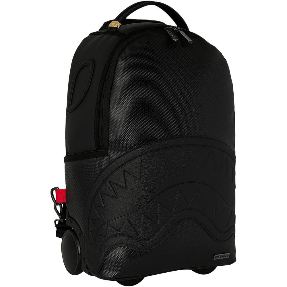 SPRAYGROUND Artificial Leather Trolley Bag 20 Inch Unisex Black