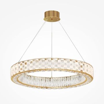 Подвесной светодиодный светильник 64W 3000K MOD336PL-L170G3K золото Castello Modern Maytoni