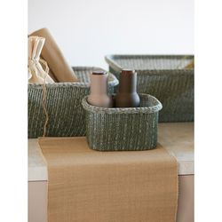 Набор из 4-х корзин для хранения Sustainable collection, оливковый
