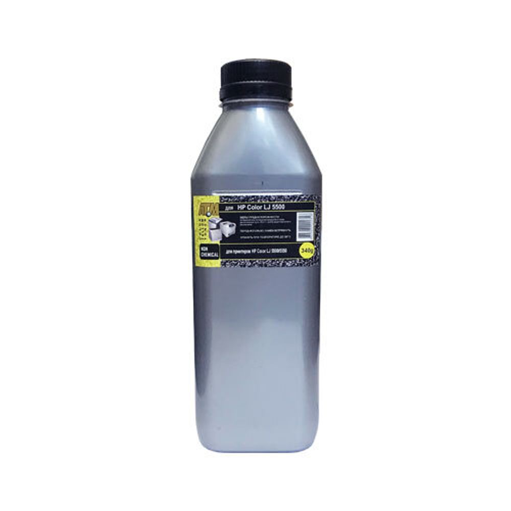 Тонер для HP Color LJ 5500/5550 (340гр, желтый, Chemical) Silver ATM Тонер для HP Color LJ 5500/5550 (340гр, желтый, Chemical) Silver ATM