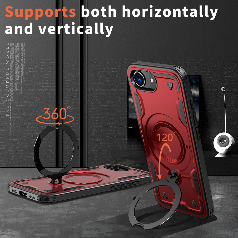 Чехол Magneto Case с кольцом для iPhone 16e