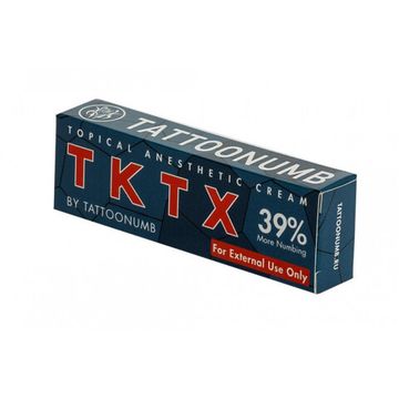 Обезболивающий крем TKTX 39%, by TATTOONUMB (Оригинал, сертификат)