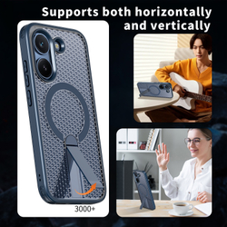 Прозрачный чехол Mesh Pro Magnetic Case для Poco X8 Pro 5G