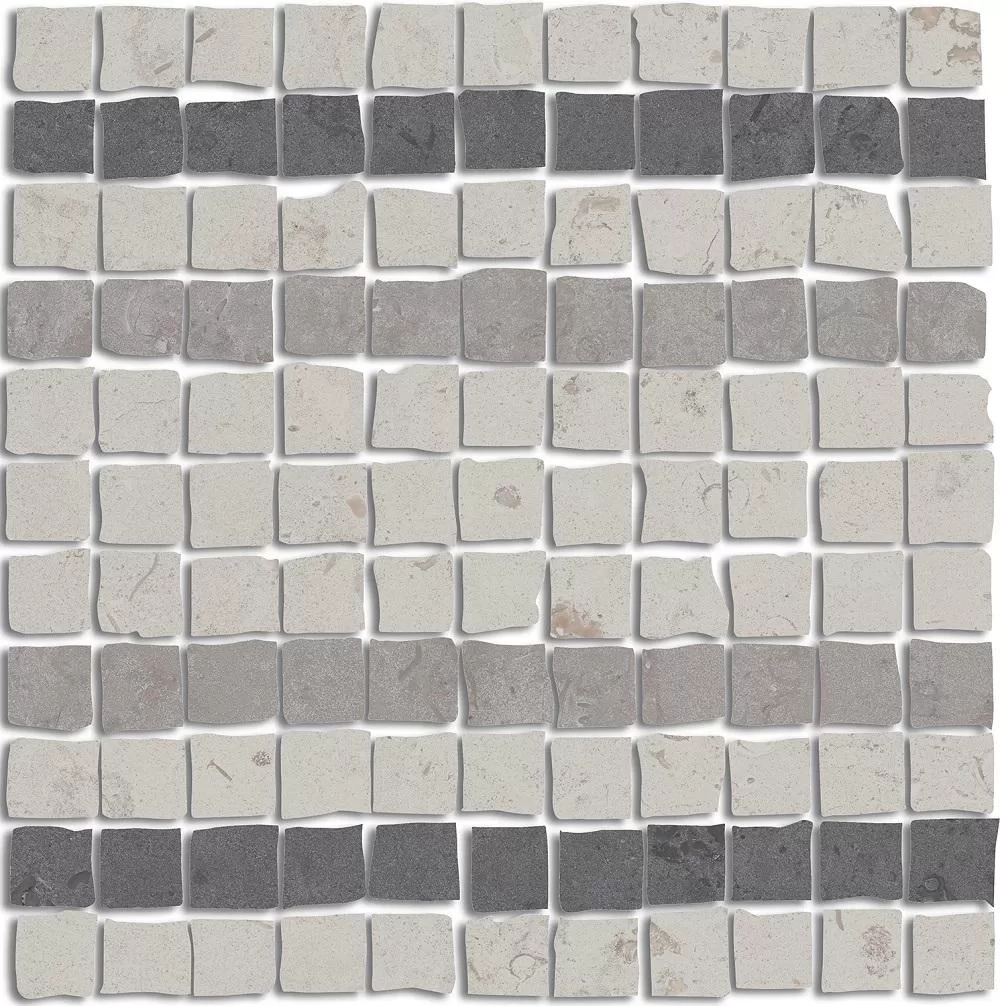 Керамогранит KERAMA MARAZZI Про Лаймстоун Спакко 3 мозаичный матовый 20x20 (9мм.) арт. MBS009