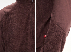 Худи Nothomme Monterest Primaloft Half-Zip бордовый